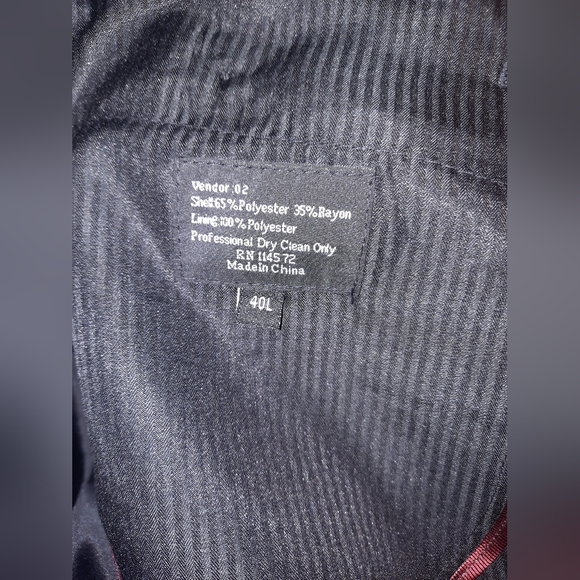 Pin stripe tux - Picture 5 of 5